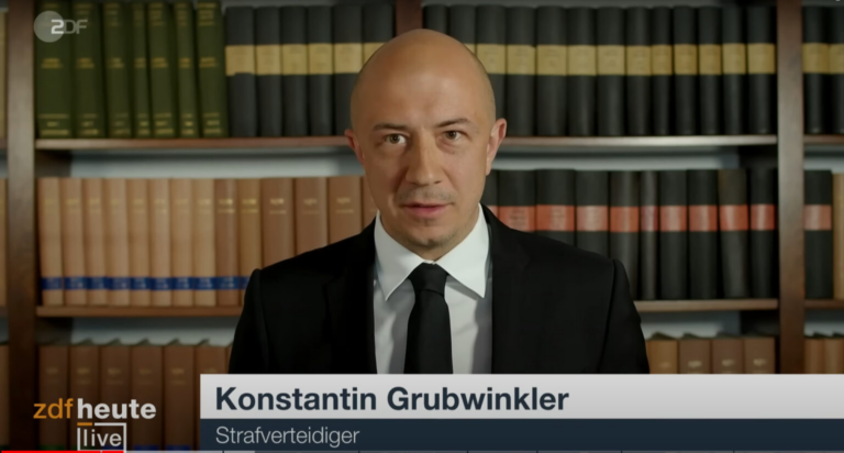 Rechtsanwalt Strafrecht München Konstantin Grubwinkler Staranwalt